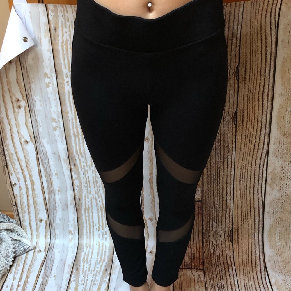 4 for $20 Black stretchy  pants - Franchescas